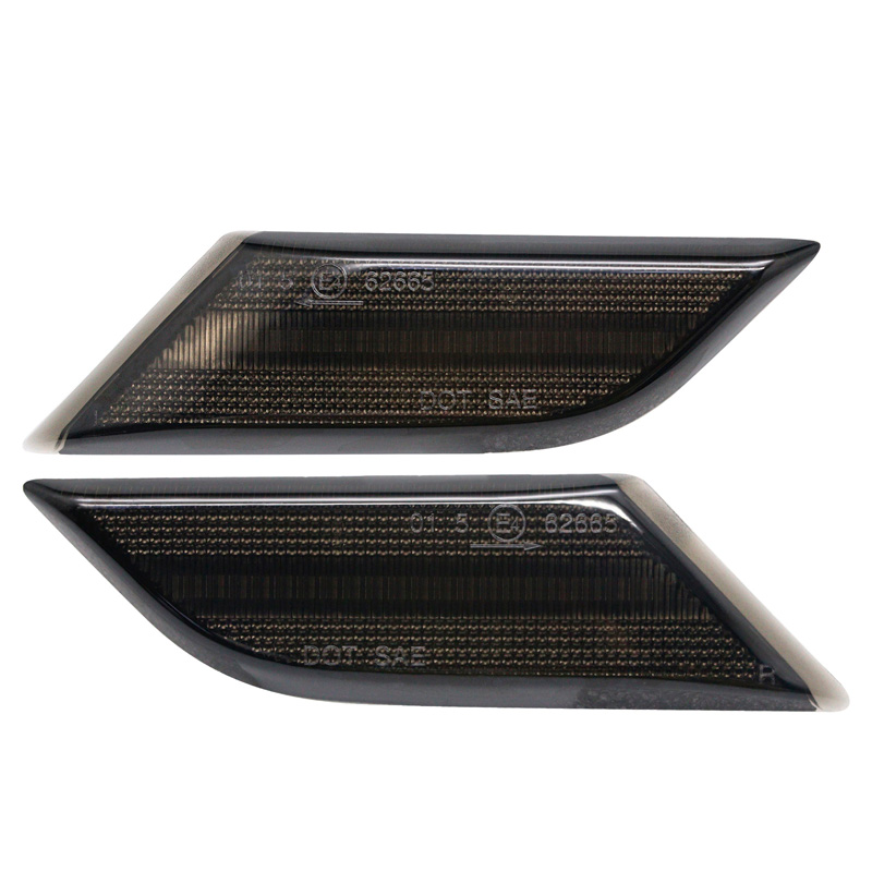 Set LED Zijknipperlichten  Volkswagen Transporter T6.1 2020-2022 - Rookgrijs- incl. Dynamic Running Light