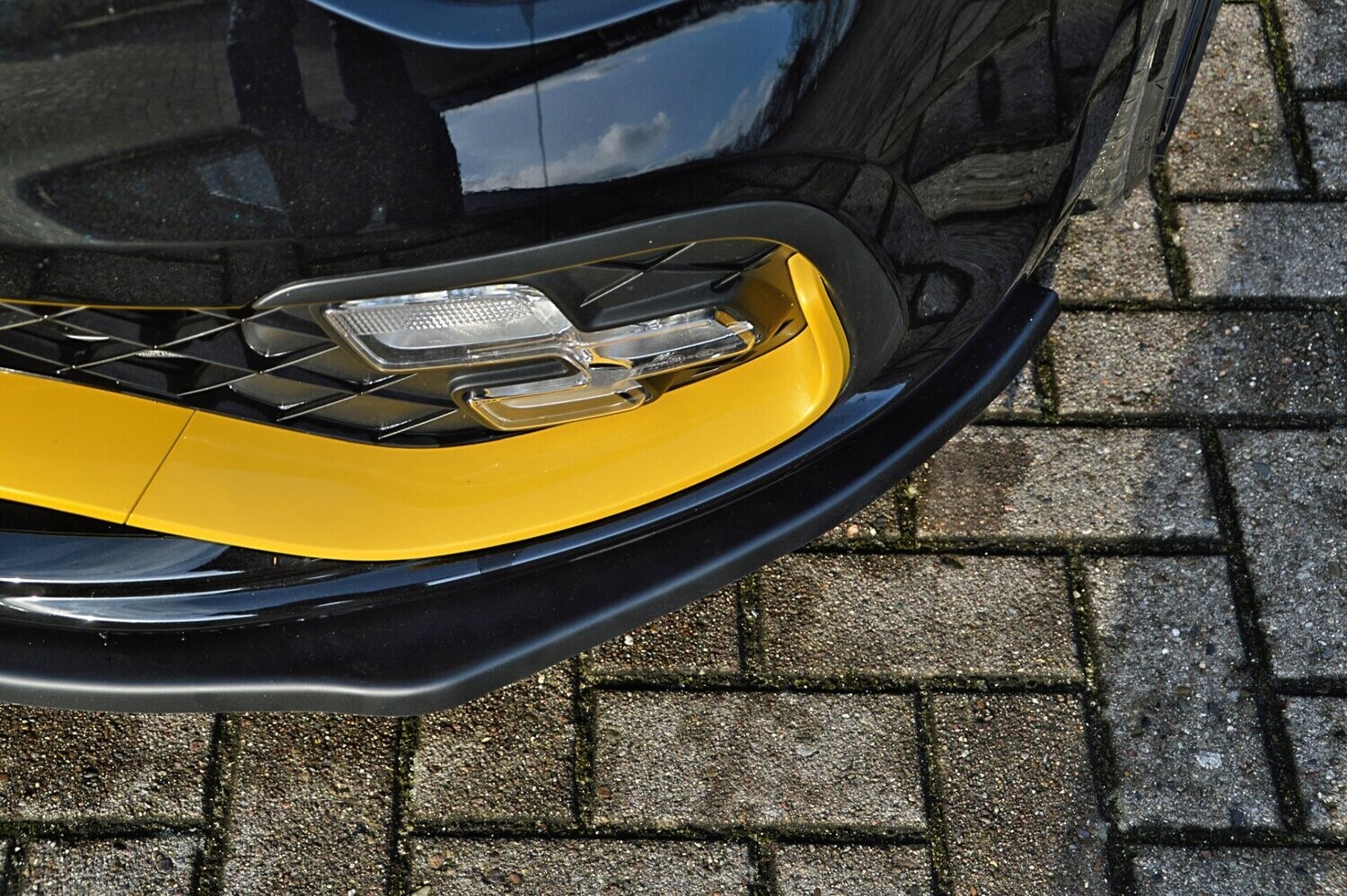 Voorspoiler Renault Clio IV RS Glans Zwart
