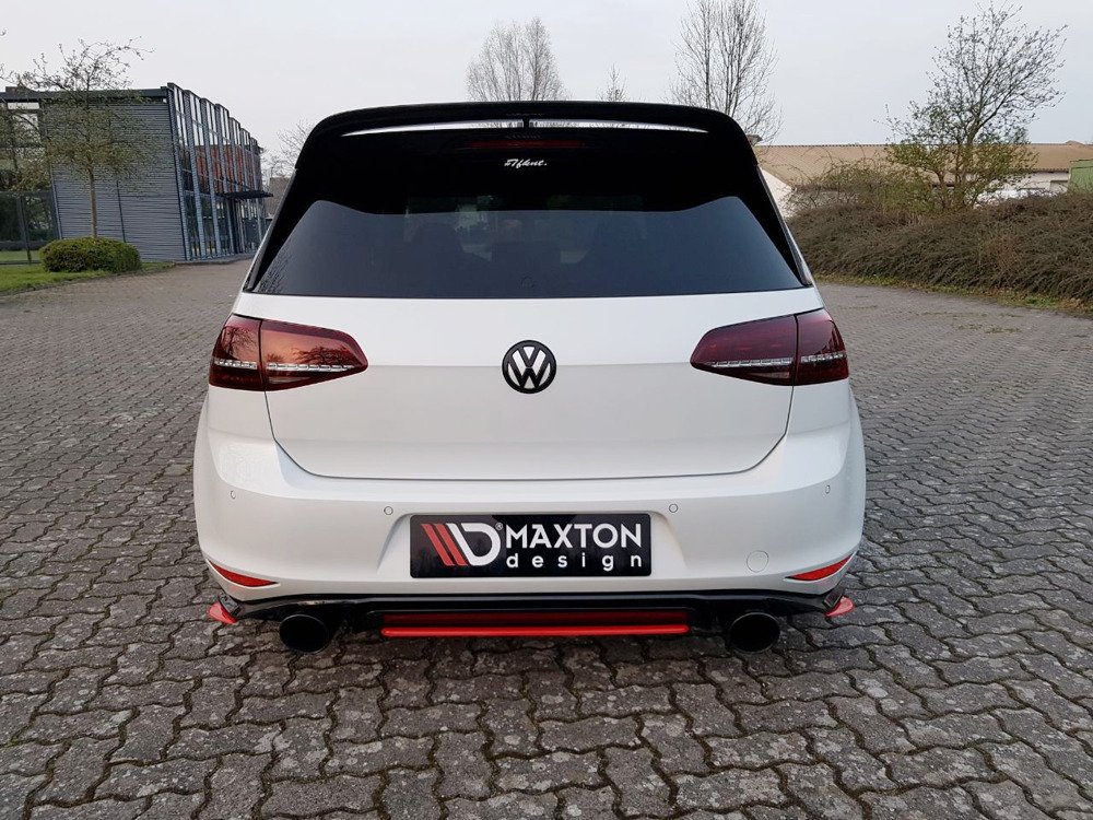 Diffuser VW Golf 7 GTI Clubsport Glans Zwart