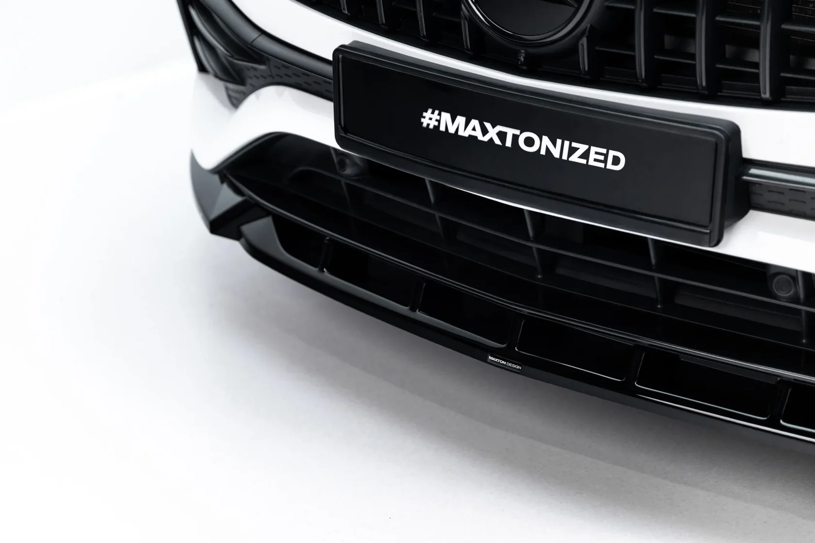 Voorspoiler Mercedes-AMG GLA 35 H247 Glans Zwart