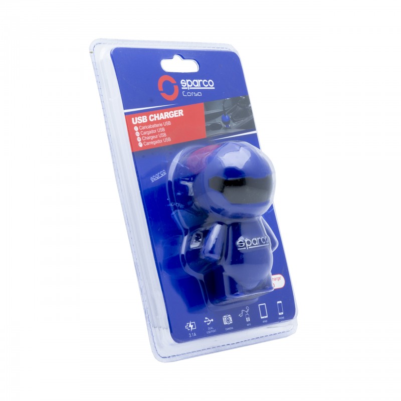 SPC4216 SPARCO USB CHARGER 3.1A QUICK CHARGE ABS