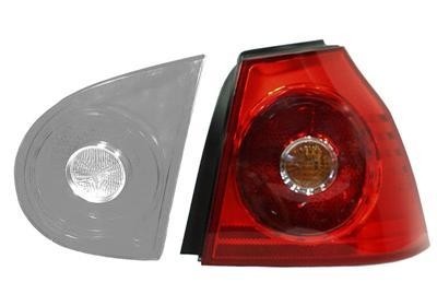 achterlicht, zonder fittingdeel, rechts VW Golf 5, 2003-2008