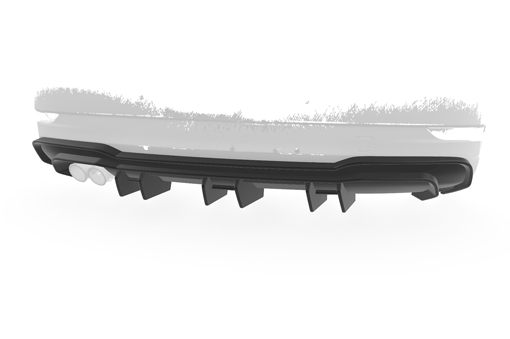 Diffuser Audi A3 / S3 8V Limo / Cabrio