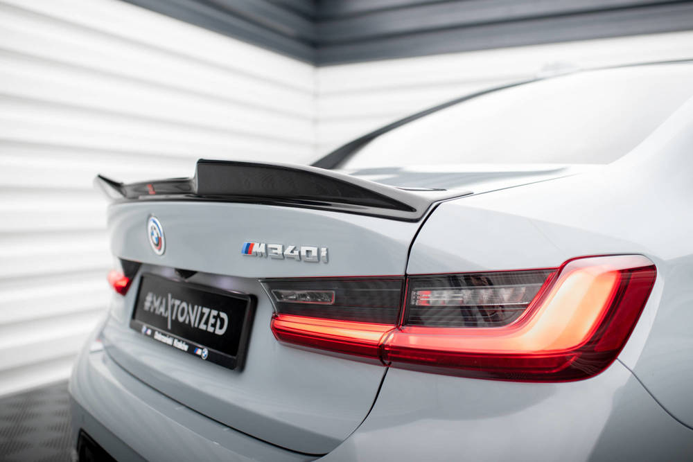 Spoiler BMW M Pakket & M340i G20 / G21 FL Maxton Glans Zwart