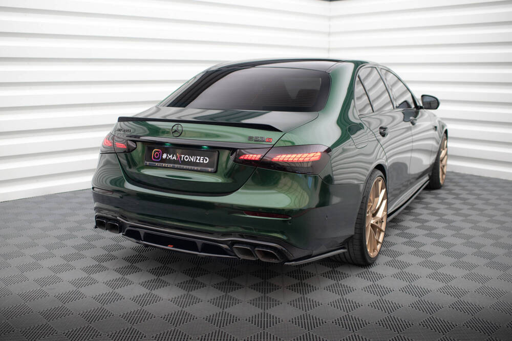 Zijdiffuser Mercedes AMG E63 W213 FL Glans Zwart