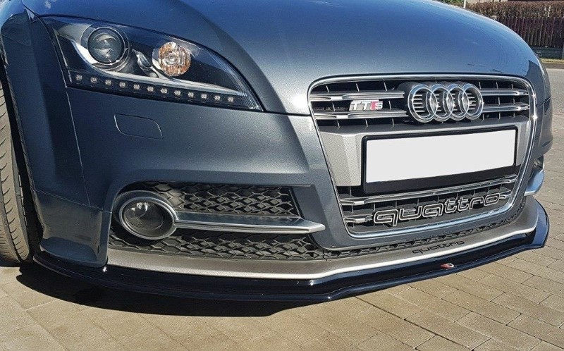 Voor Spoiler Audi TT S 8J Glanzend Zwart
