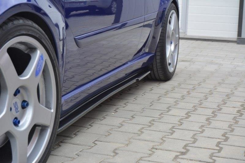 Zijskirts Diffusers Ford Focus RS Mk1 Glanzend Zwart