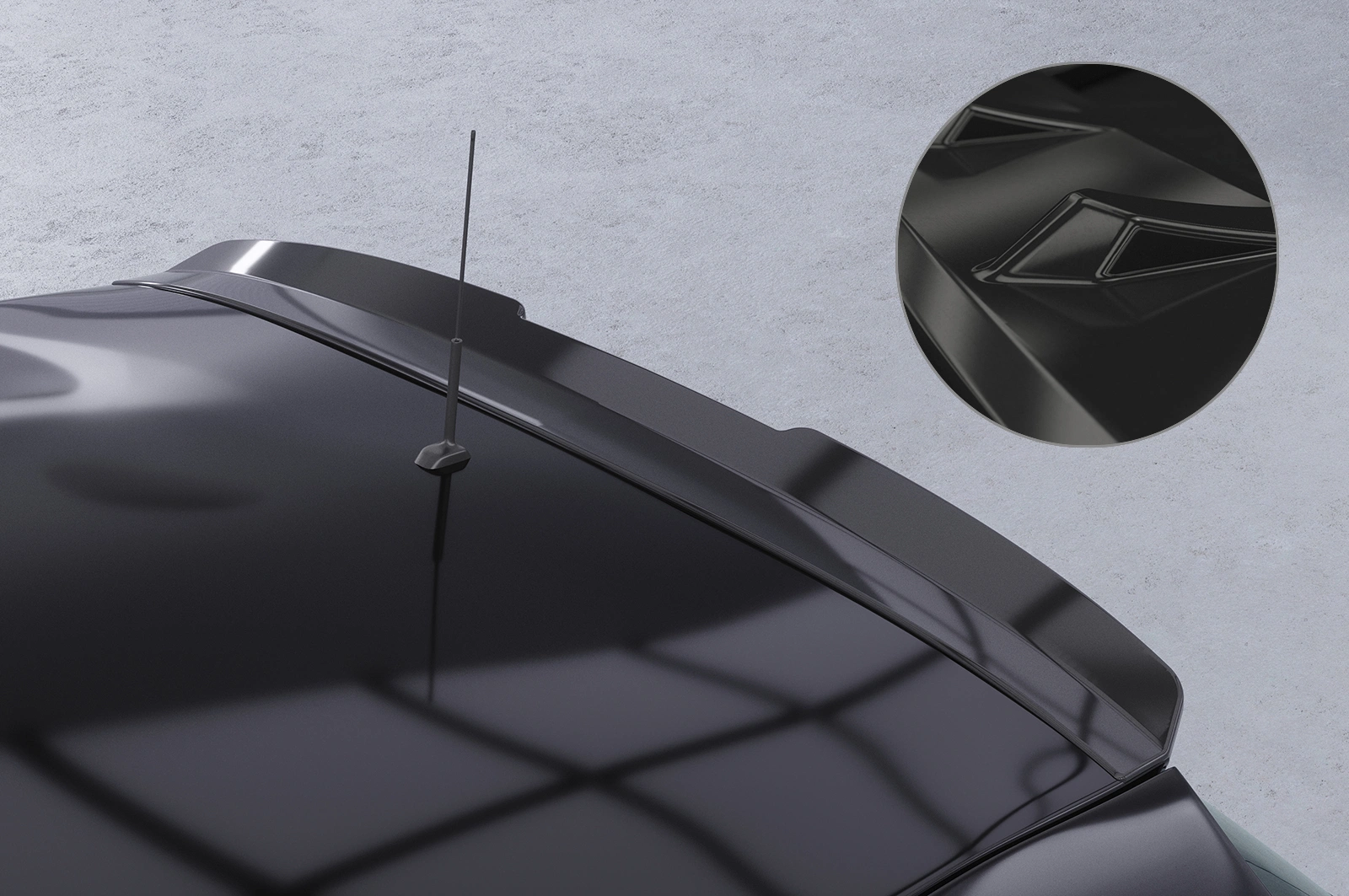 Achterspoiler Opel Adam (2012–05/2019) Glans Zwart – CSR Automotive