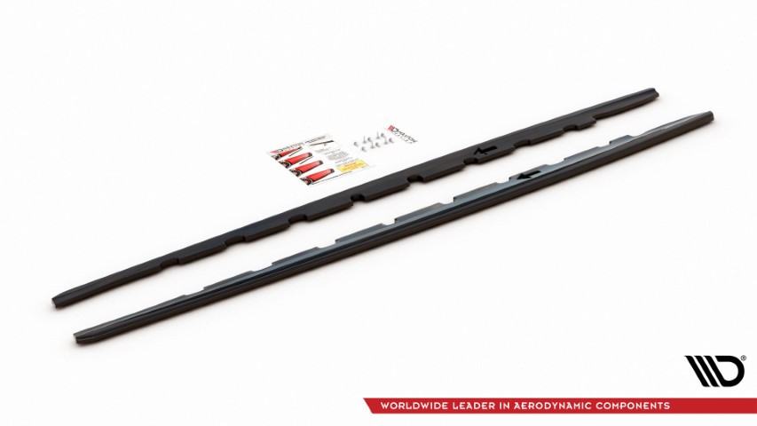 Zijskirts BMW 1 Serie F40 M-Pack/ M135i Glans Zwart V1