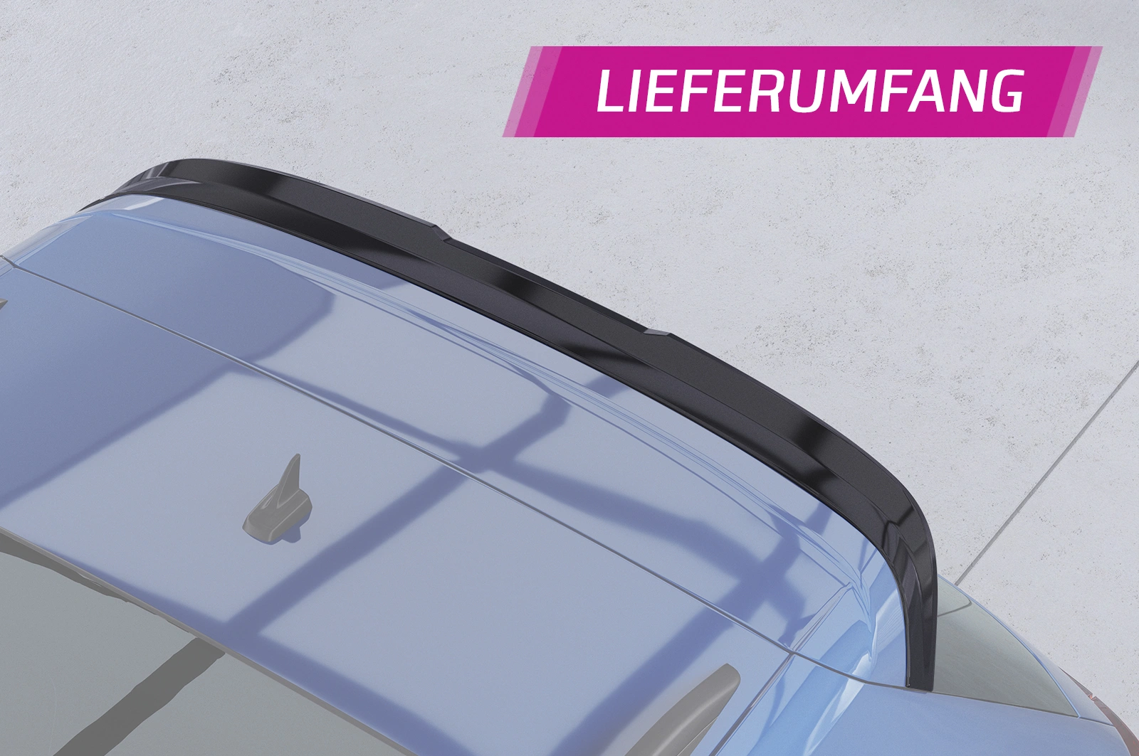 Achterspoiler VW Tiguan II (Typ AD1) R / R-Line 2016–heden – CSR Automotive – Glans Zwart