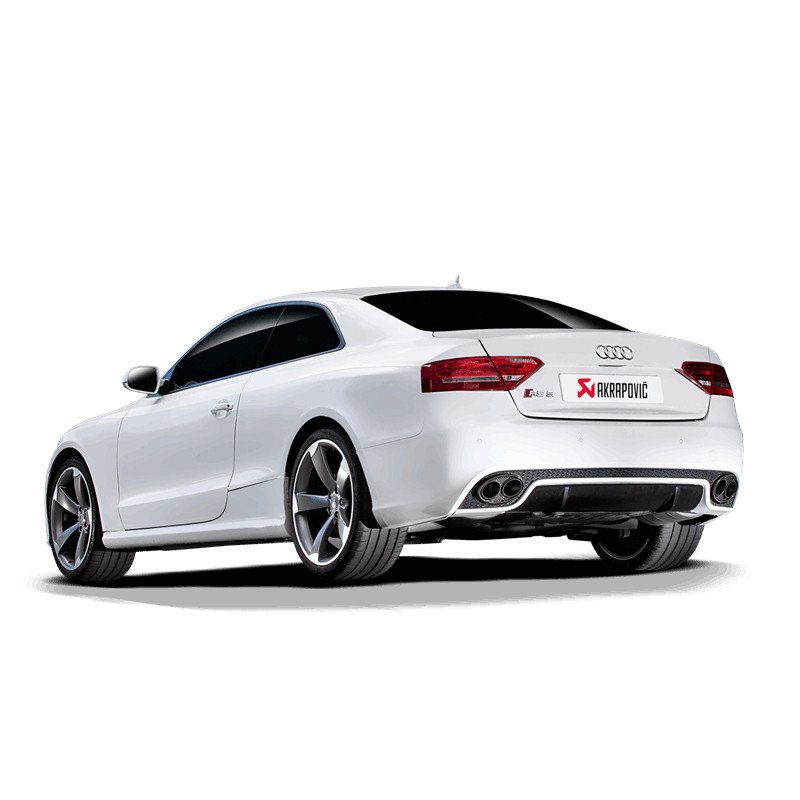 Milltek Audi RS5 8T Coupé cat-back systeem met links + rechts OE