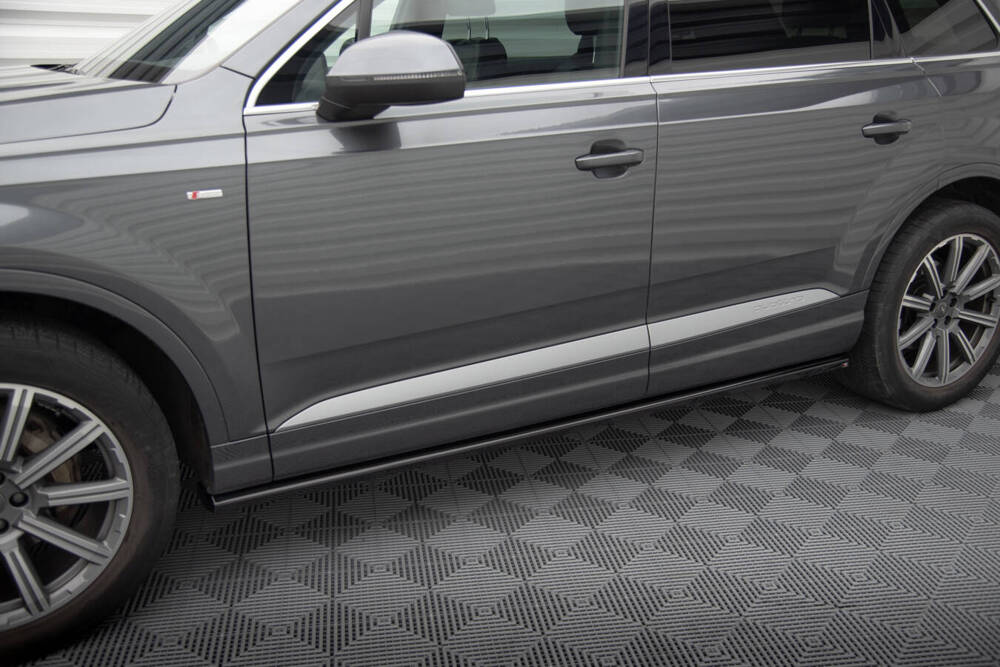 Zijskirts Audi Q7 4M Maxton Glans Zwart