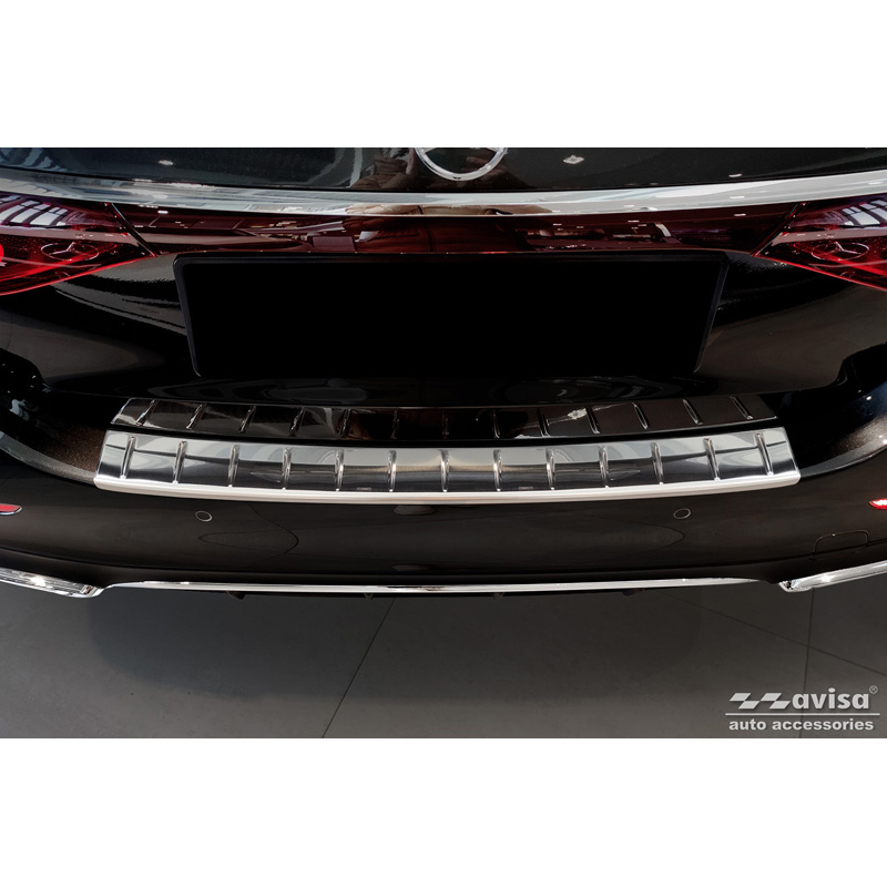 RVS Achterbumperprotector  Mercedes E-Klasse W214 Sedan 2023- 'Ribs'