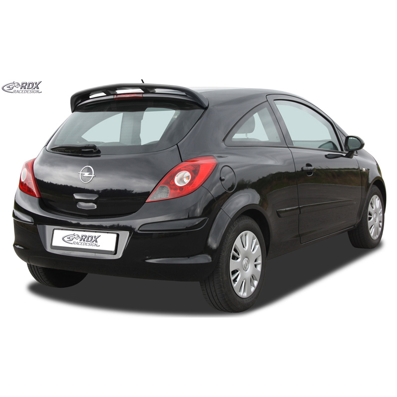 Dakspoiler  Opel Corsa D 3-deurs 2006-2014 'OPC Look' (PUR-IHS)