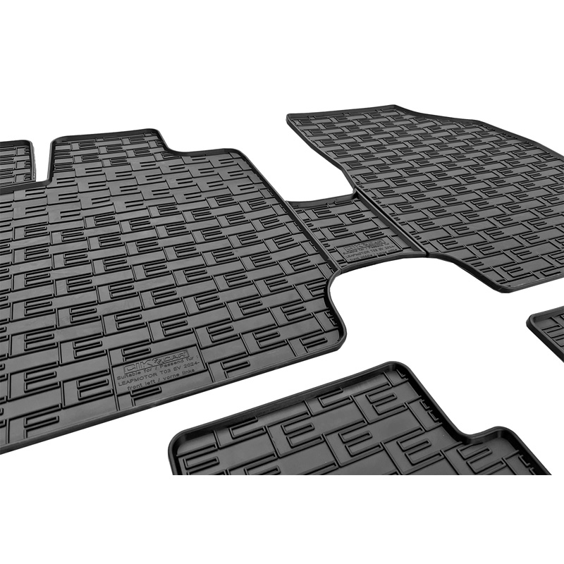 Rubber matten  Leapmotor T03 2024- (3-delig)