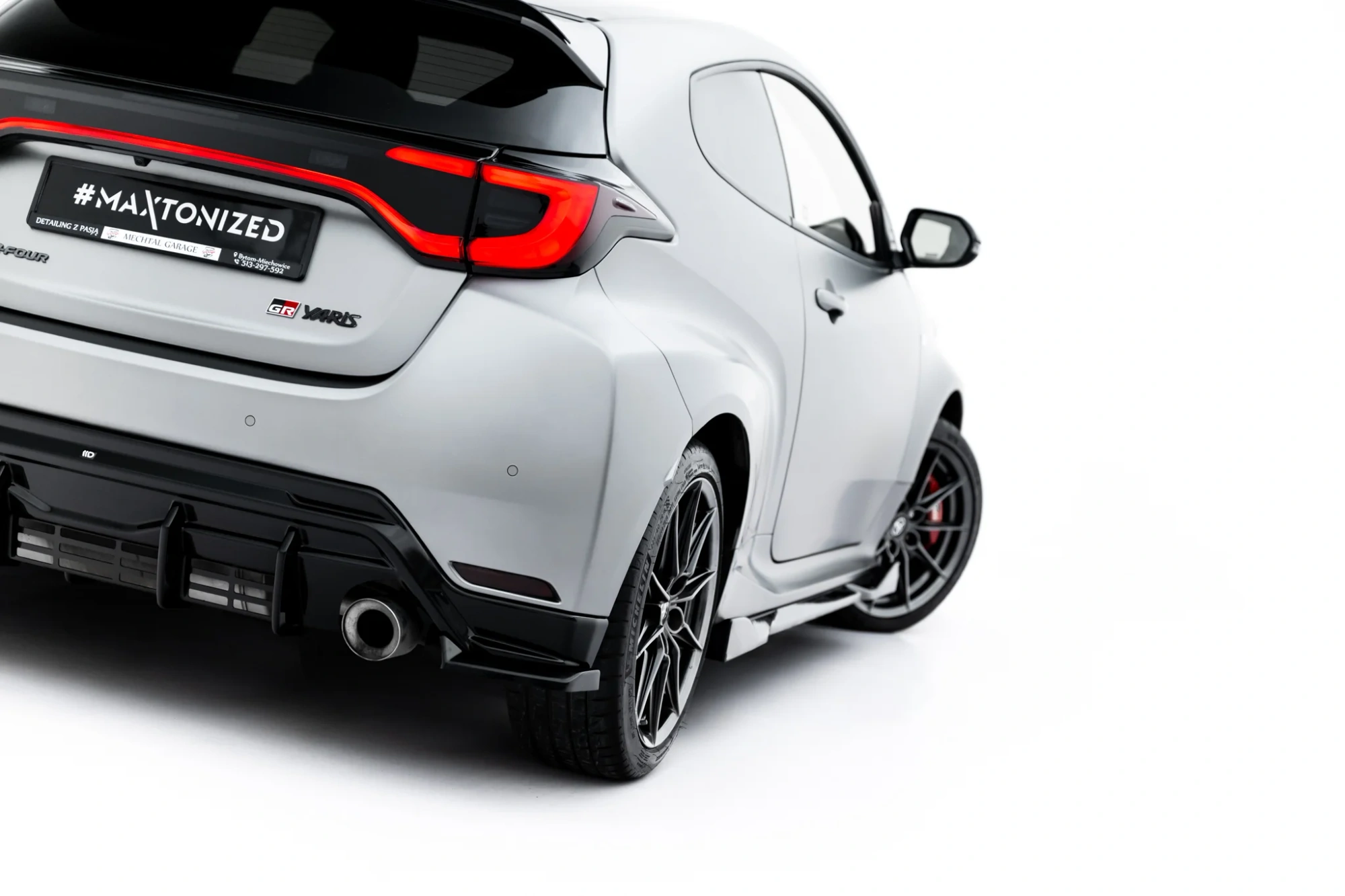 Diffuser V.3 Toyota GR Yaris Mk4 Facelift – Maxton Rear Side Splitters