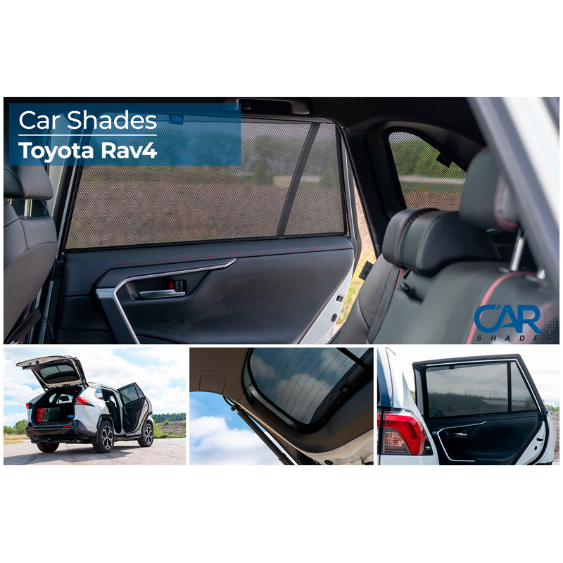 Set Car Shades  Toyota RAV-4 (5th Gen) 2018- (6-delig)