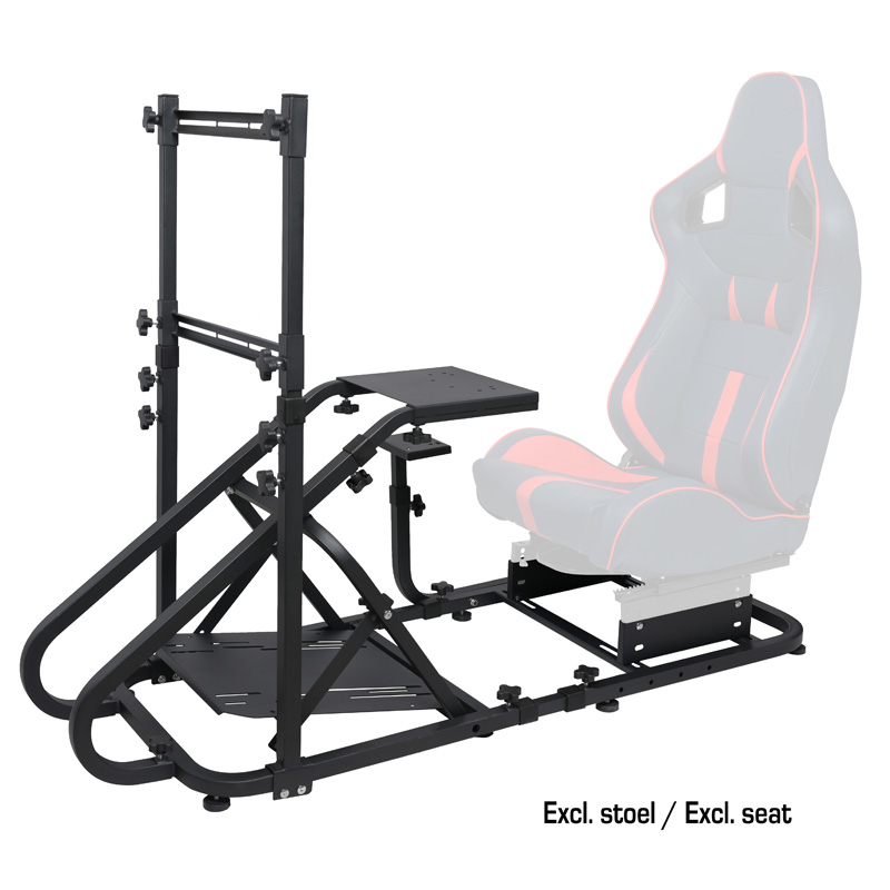 Game-Simulator Set met beeldschermhouder (excl. Sportstoel)