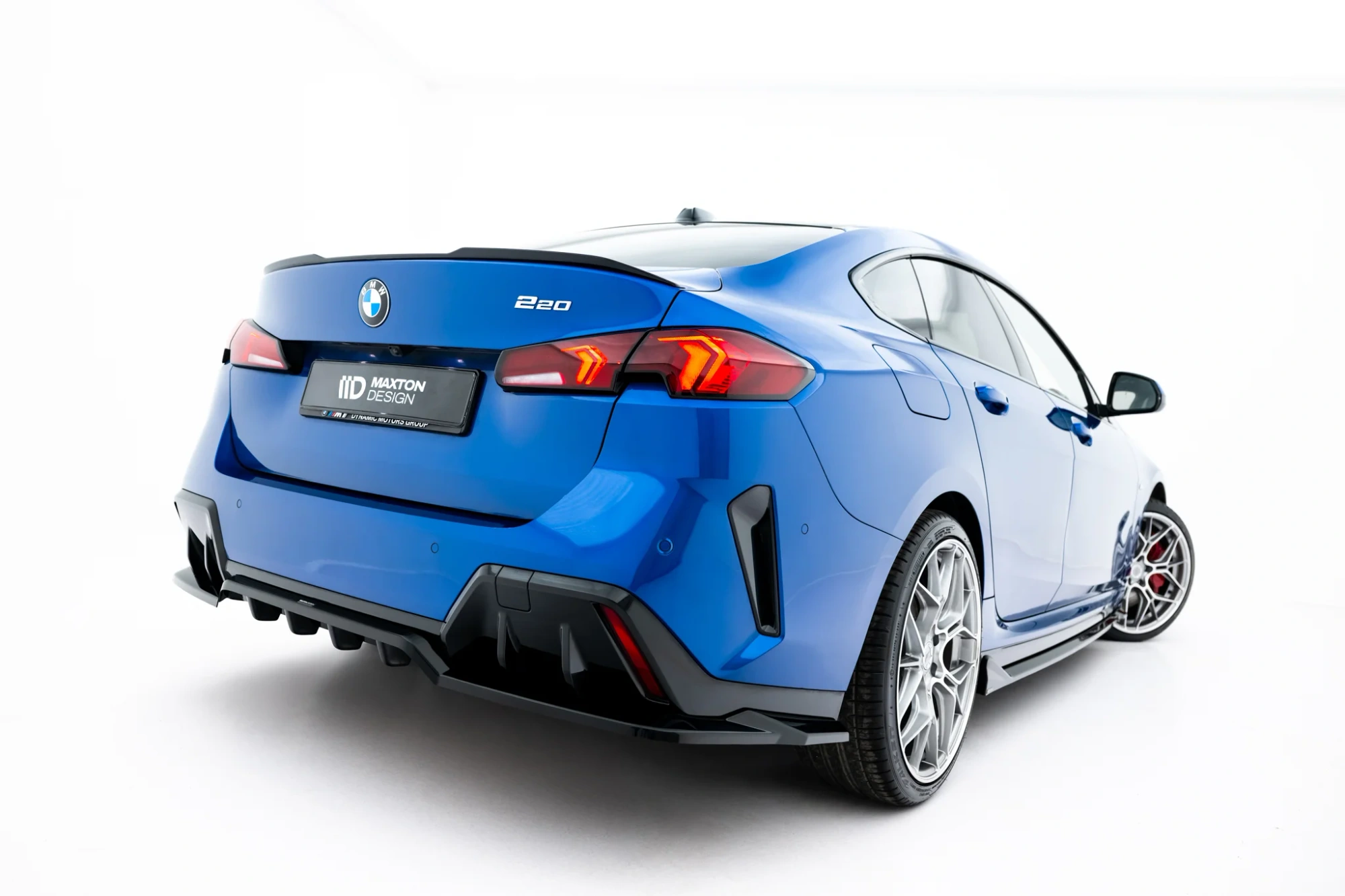 Diffuser BMW 2 M-Pack Gran Coupé F74 Maxton Glanzend Zwart