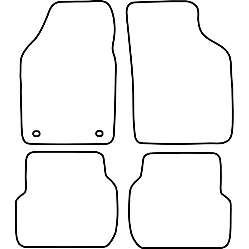 Automatten Mazda Demio 00-