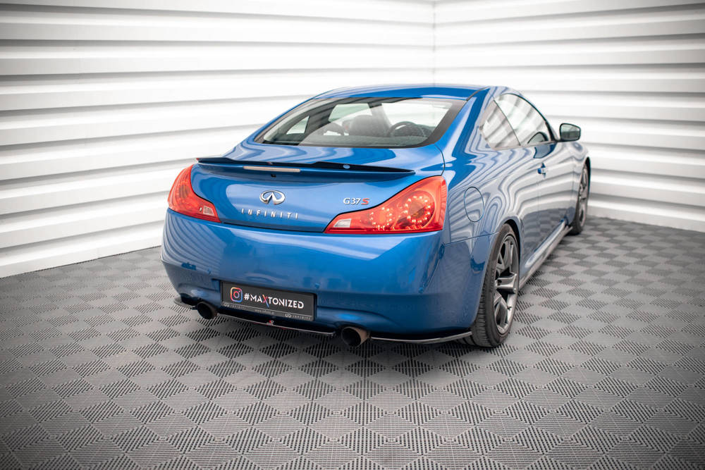 Zijdiffusers Infiniti G37 Coupe Maxton Glans Zwart