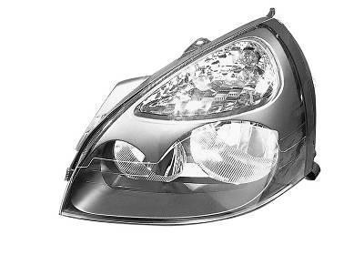 koplamp, Valeo, H1+H7, elektr verstelb, binnen zwart, links Rena