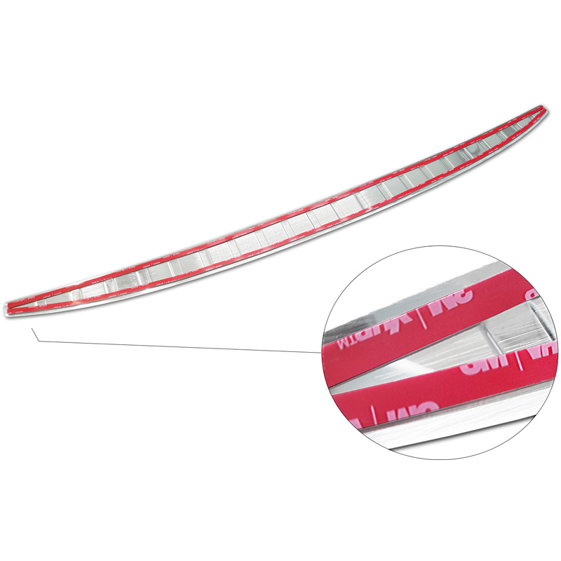 RVS Achterbumperprotector  Toyota Camry (V7) 2017-2021 & FL 2021-2024 / Toyota Camry (XV80) 2024- 'Ribs'