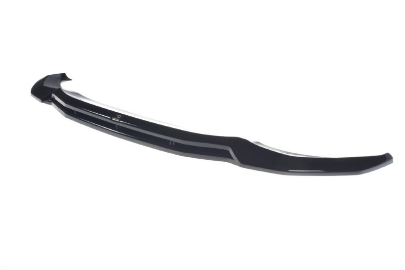 Voorspoiler V.1 BMW X3 M Pakket / M40D / M40i  G01 Maxton Glans Zwart