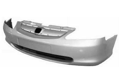 voorbumper, 3/5 drs, in primer, met grille Honda Civic, 2001-200