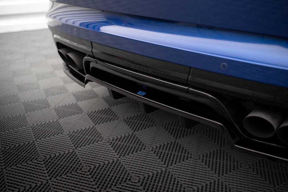 Diffuser Land Rover Range Rover Sport SVR 2015 - 2018 Maxton Glans Zwart