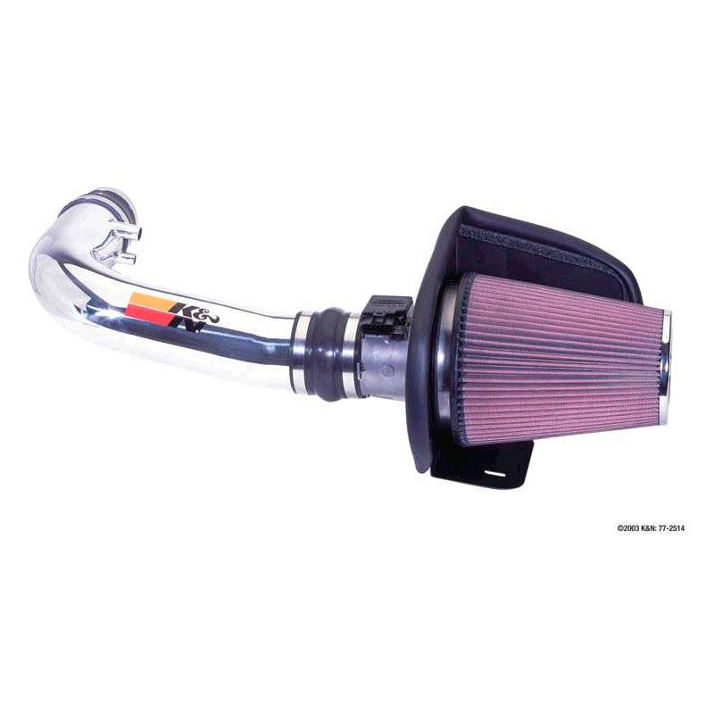 K&N High Performance Air Intake Kit  Ford F150/Expedition/Lobo V4.6L/5.4L V8 1997-2004 (77-2514)
