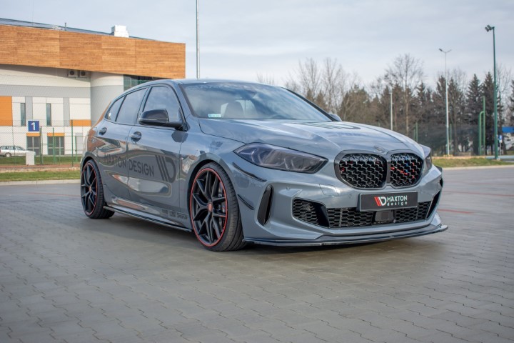 Voorspoiler BMW 1 Serie F40 M-Pack/ M135i Glans Zwart V1