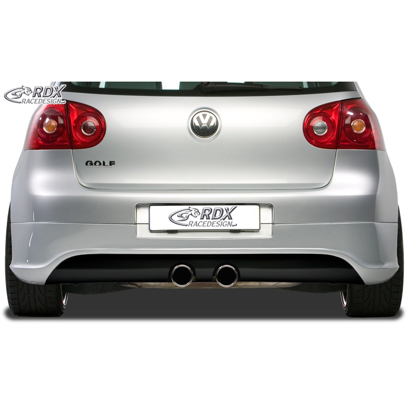 Achterskirt  Volkswagen Golf V R32 Hatchback 3/5-deurs 2003-2008 (R32 uitlaat) excl. Variant/Plus (ABS)