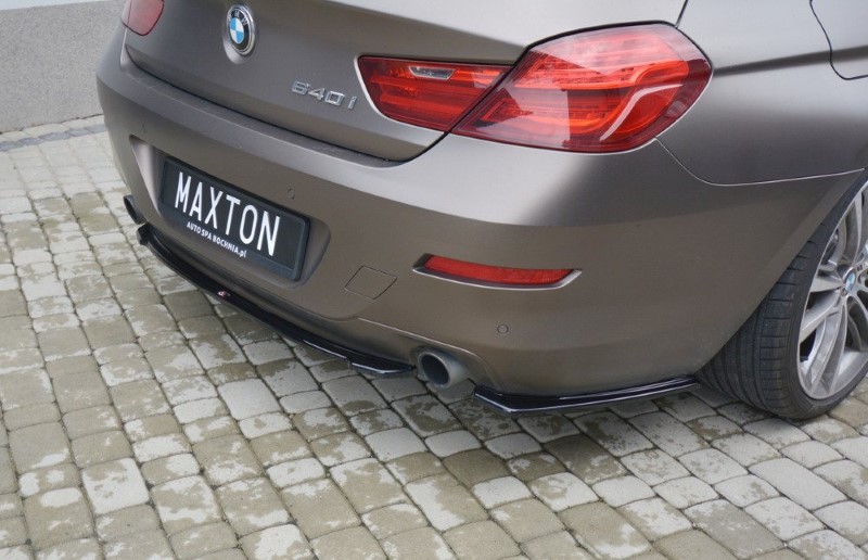 Centrale Achterspoiler BMW 6 GRAN COUPÉ Glanzend Zwart