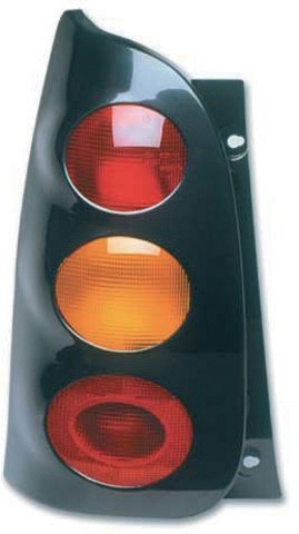 Achterlicht rechts SMART 98-06 lijst ZWART