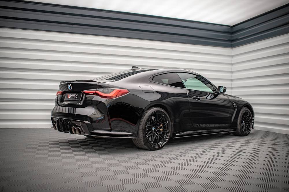 Zijsplitters achter BMW M4 G82 Maxton