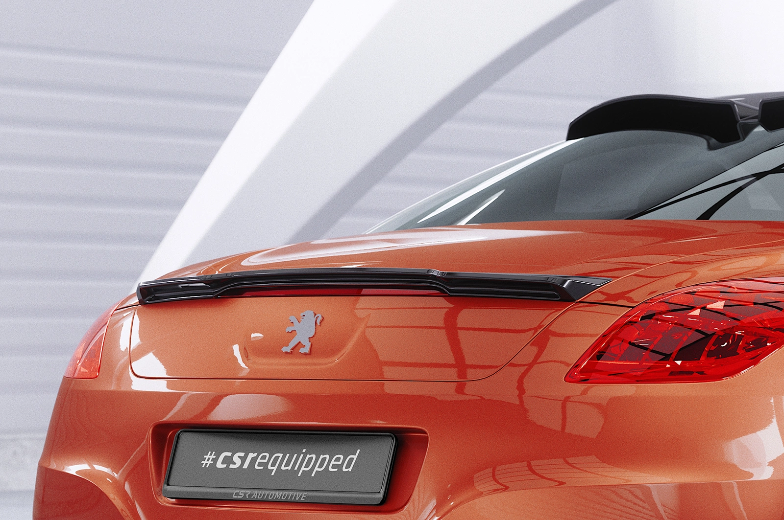 Achterspoiler Peugeot RCZ glans zwart 2012–2015