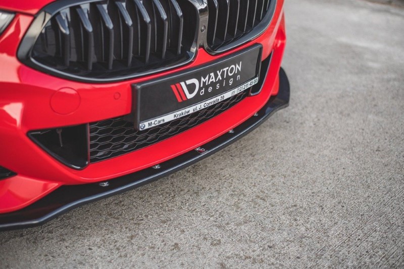 Voorspoiler BMW M850i G15 V.1 Glanzend Zwart