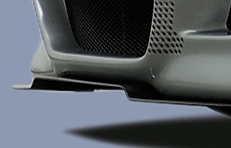 Voorspoiler voor Voorbumper BMW E46 Compact M3-Look Rieger met e