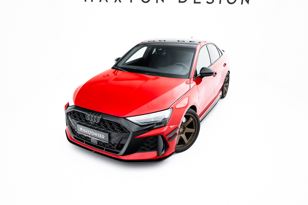 Street Pro Voorspoiler Audi RS3 Sedan 8Y Facelift