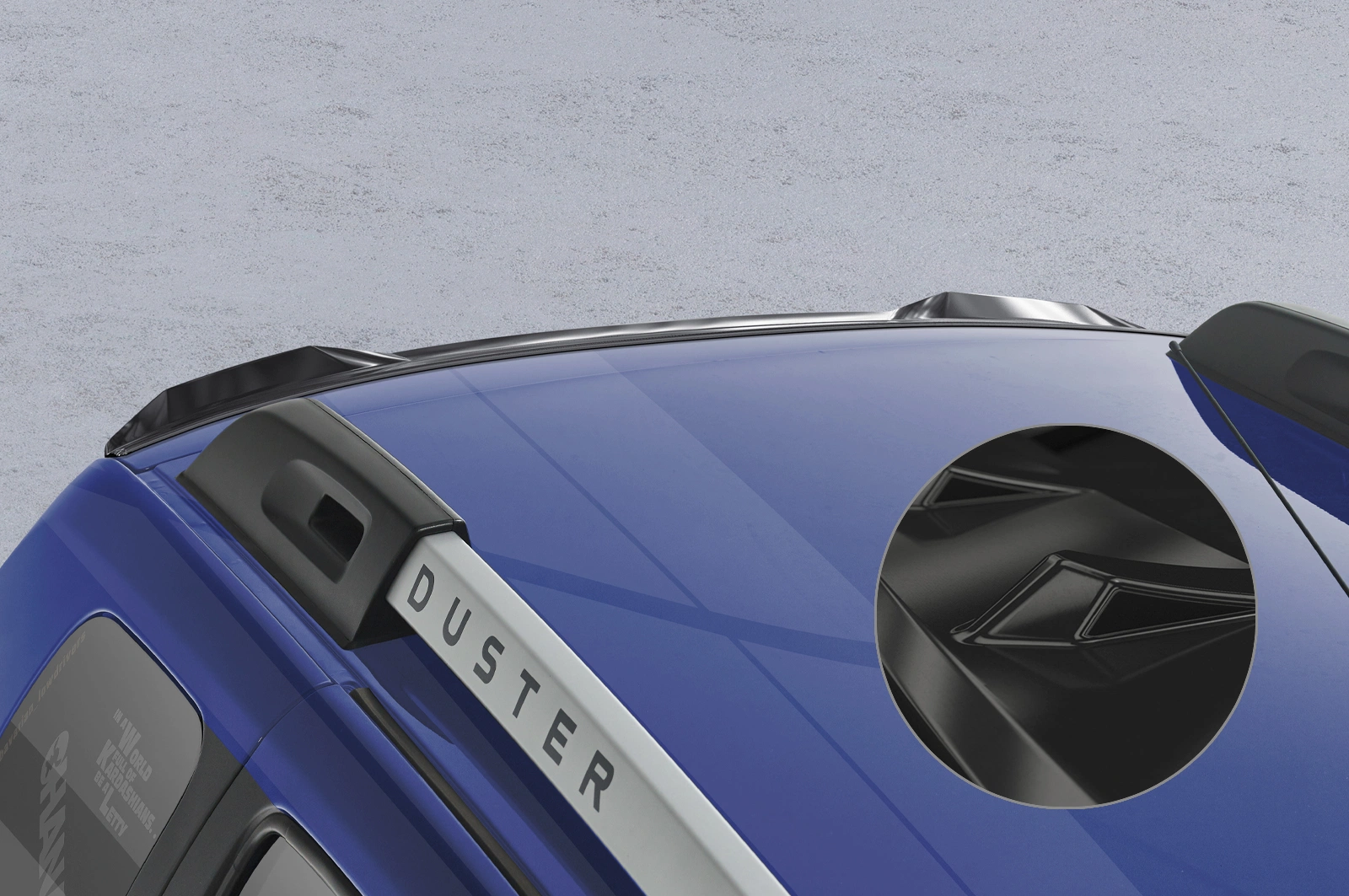 Achterspoiler Dacia Duster (1e Gen) Glans Zwart van CSR Automotive (2010-2018)