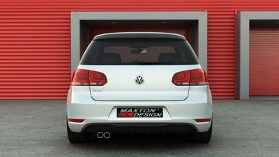 Diffuser VW Golf 6 GTI - 1 Uitlaatgat