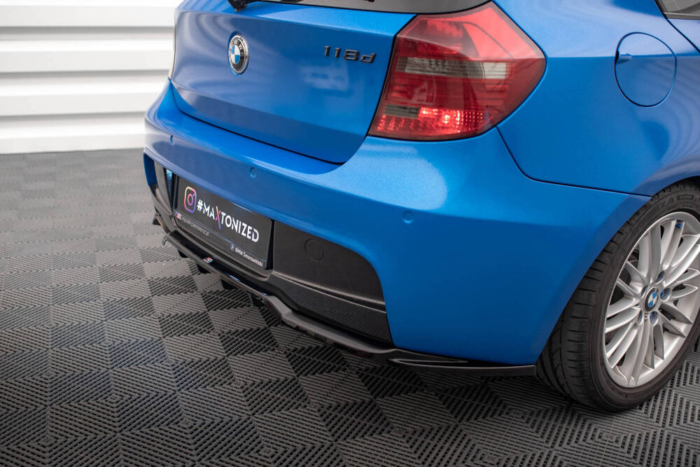 Diffuser BMW 1 Serie M Pakket E87 Maxton Glans Zwart
