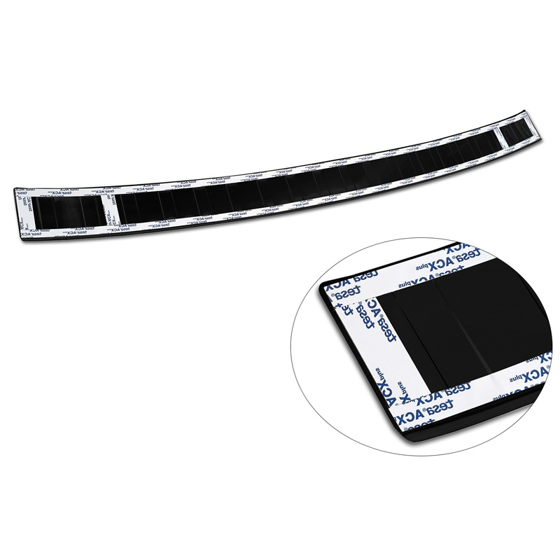 Zwart RVS Achterbumperprotector  Nissan X-Trail IV (T33) 2021- 'Ribs'
