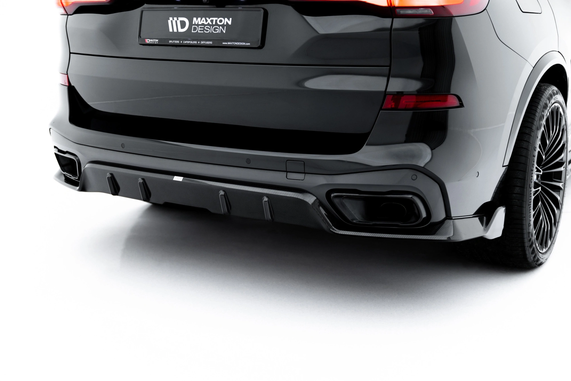 Prepreg Carbon Fiber Rear Diffuser BMW X5 M-Pack G05 (2018–2023)