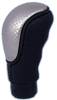 Schakelpook Simoni Racing PK Brio Inox / Pelle Nera (zwart) PK25