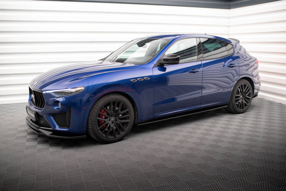 Zijskirts Maserati Levante GTS Maxton Glans Zwart