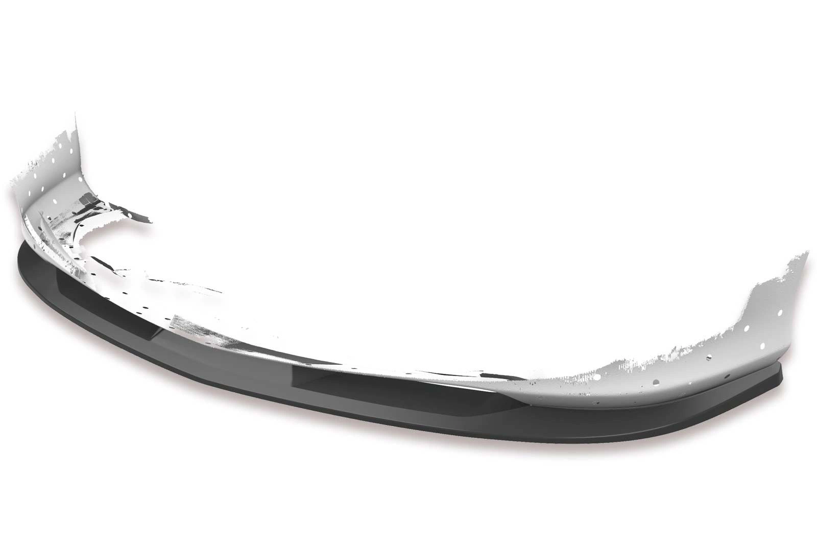 Voorspoiler Mercedes-Benz SL-Klasse R230 Glans Zwart – 2001–2005