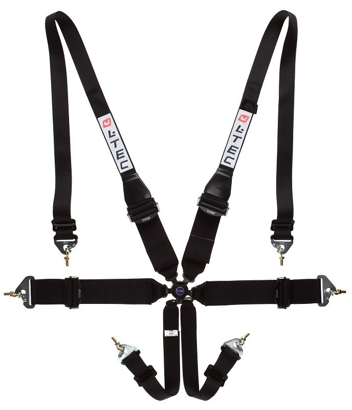 6 punts Gordel LTEC FIA Magnum HANS Ultralite Div. kleuren.