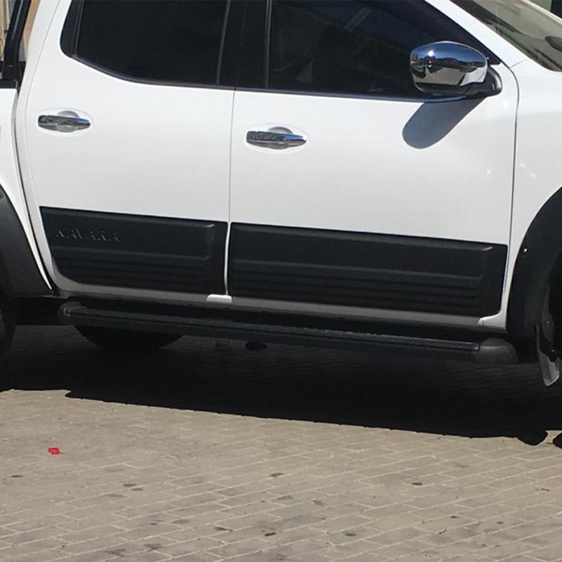 Deurpanelen  Nissan Navara NP300 (D23) 2014-2021 - Matzwart